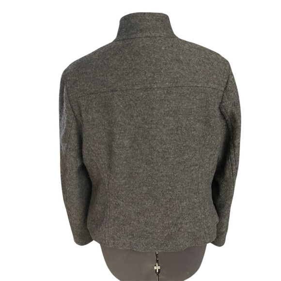 Boden Wool Blazer High Collar Sz 16 - Picture 3 of 10